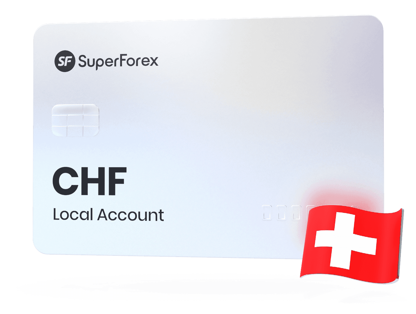 CHF Un compte de commerce