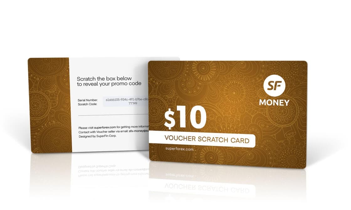 SuperForex Money vaucher $10