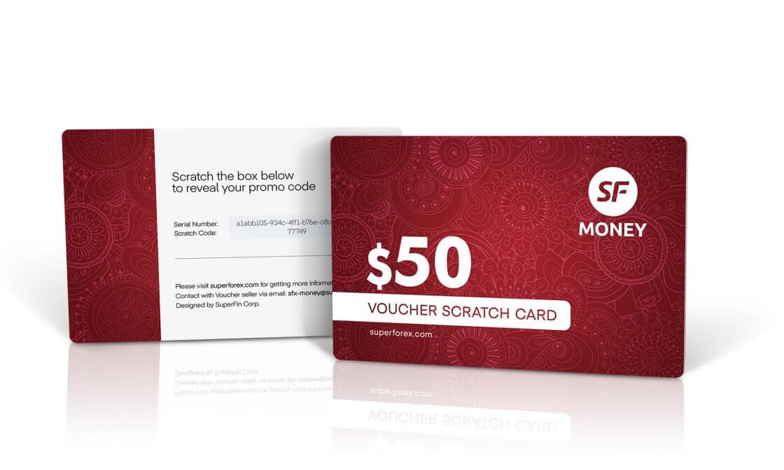 SuperForex Money vaucher $50