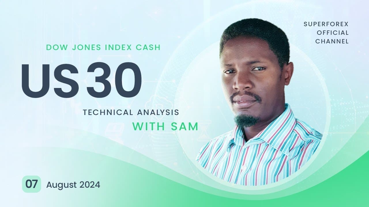 Forex Technical Analysis - US30 | 07.08.2024