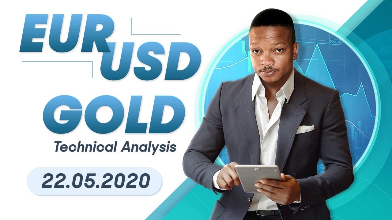 Forex Technical Analysis - NZD/USD and Gold | 22.05.2020