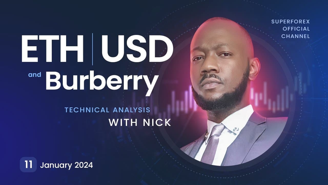 Forex Technical Analysis - ETH/USD | Burberry | 11.01.2024